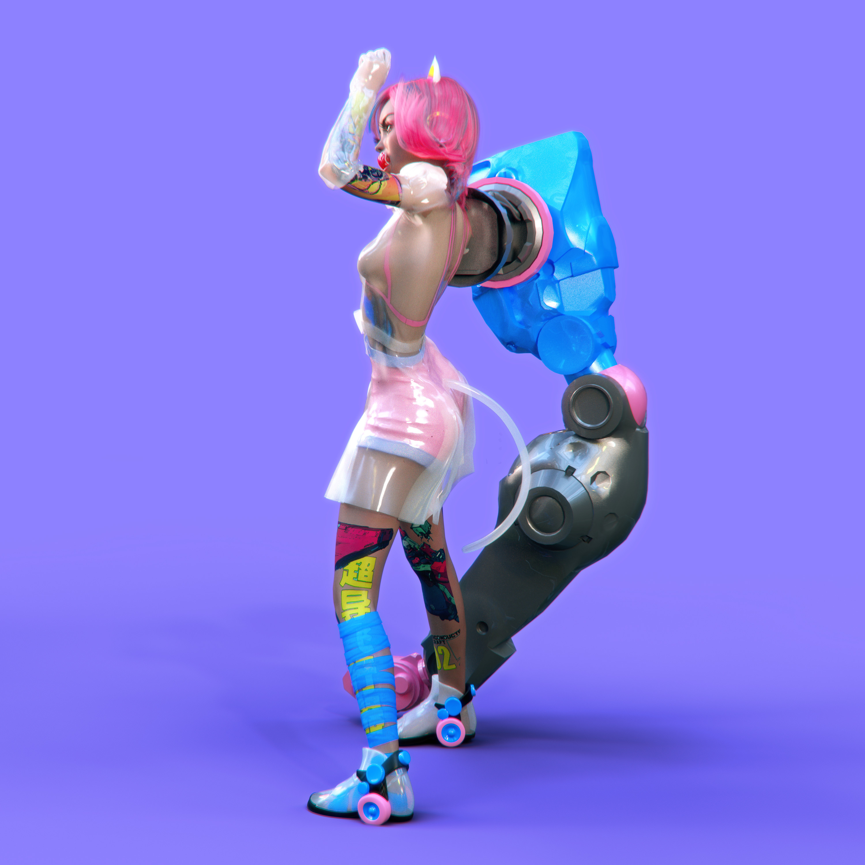 Cybernetic Cat Girl, artifact 6
