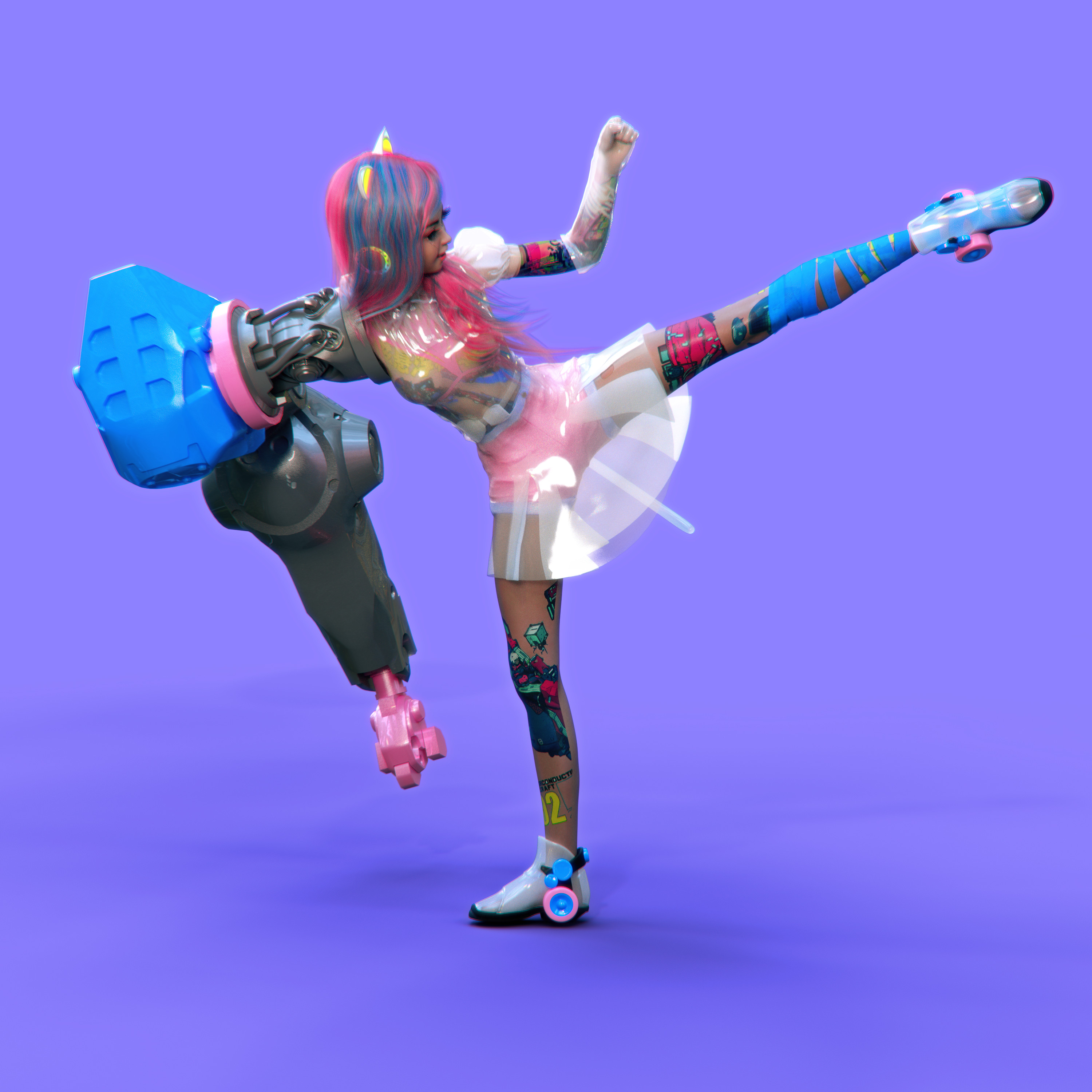 Cybernetic Cat Girl, artifact 7